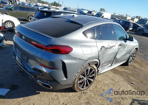 2025 BMW X6 xDrive40I z USA, uszkodzony, nr VIN 5UX33EX02S9W98230